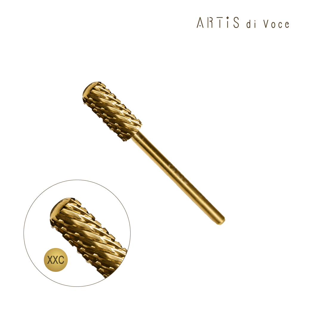 ARTiS di Voce 金色圓柱卸甲磨頭-XXC