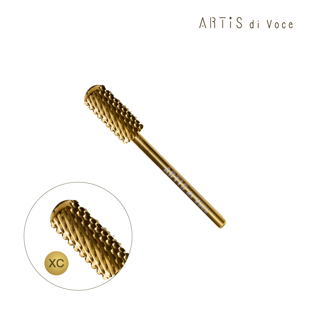ARTiS di Voce 金色圓柱卸甲磨頭-XC
