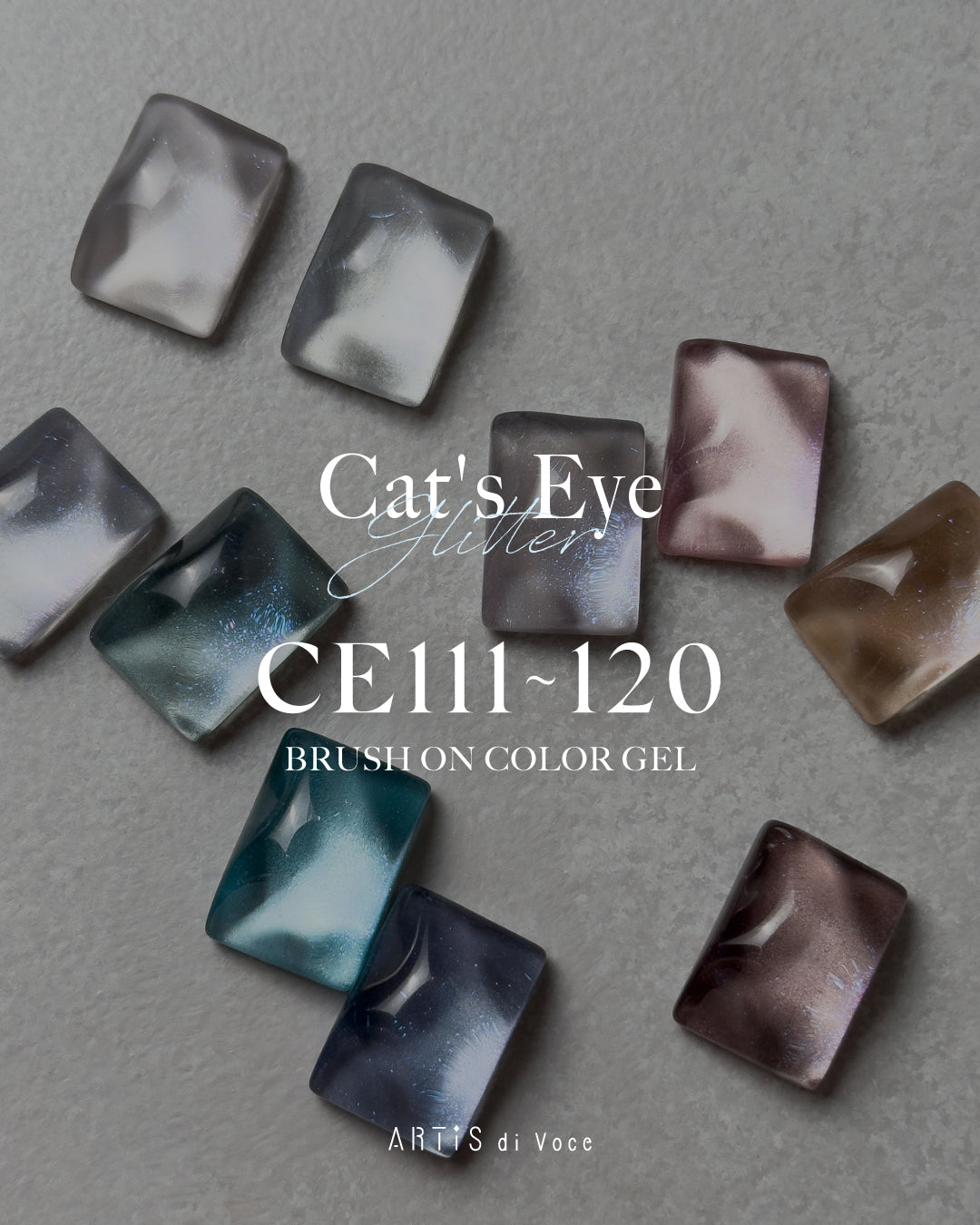 ARTiS di Voce 貓眼甲油膠8g CE114