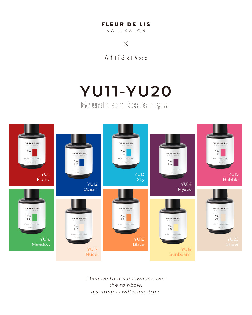 ARTiS di Voce 彩色甲油膠 YU 15