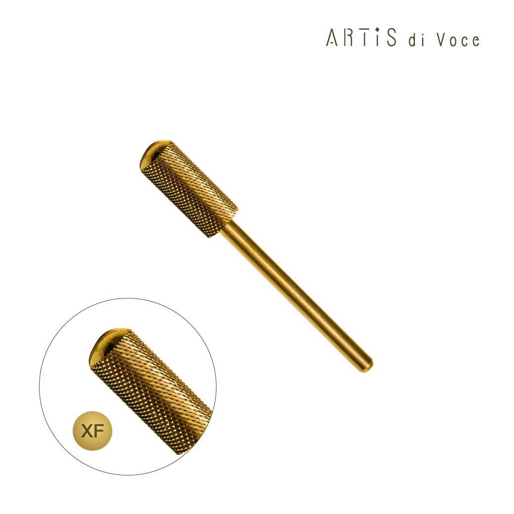 ARTiS di Voce 金色圓柱卸甲磨頭-XF