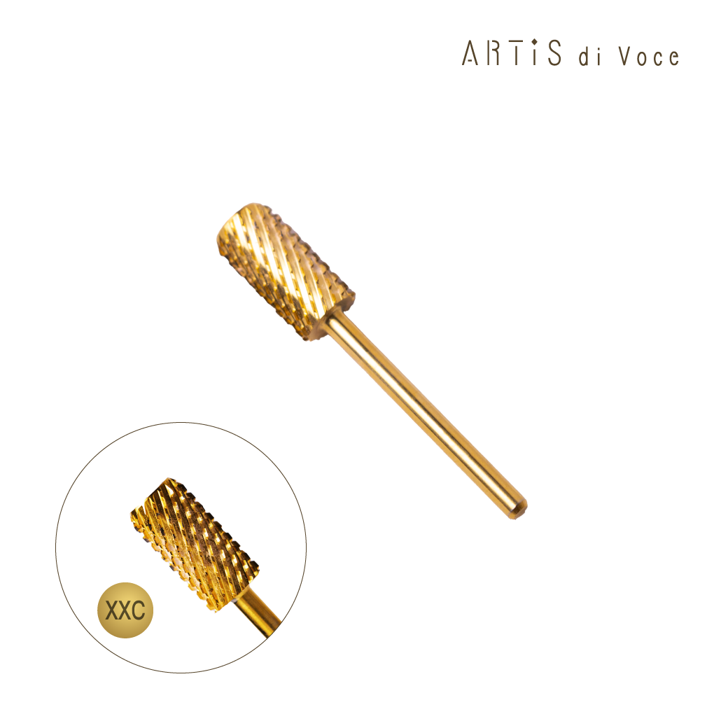 ARTiS di Voce 金色平圓柱卸甲磨頭-XXC