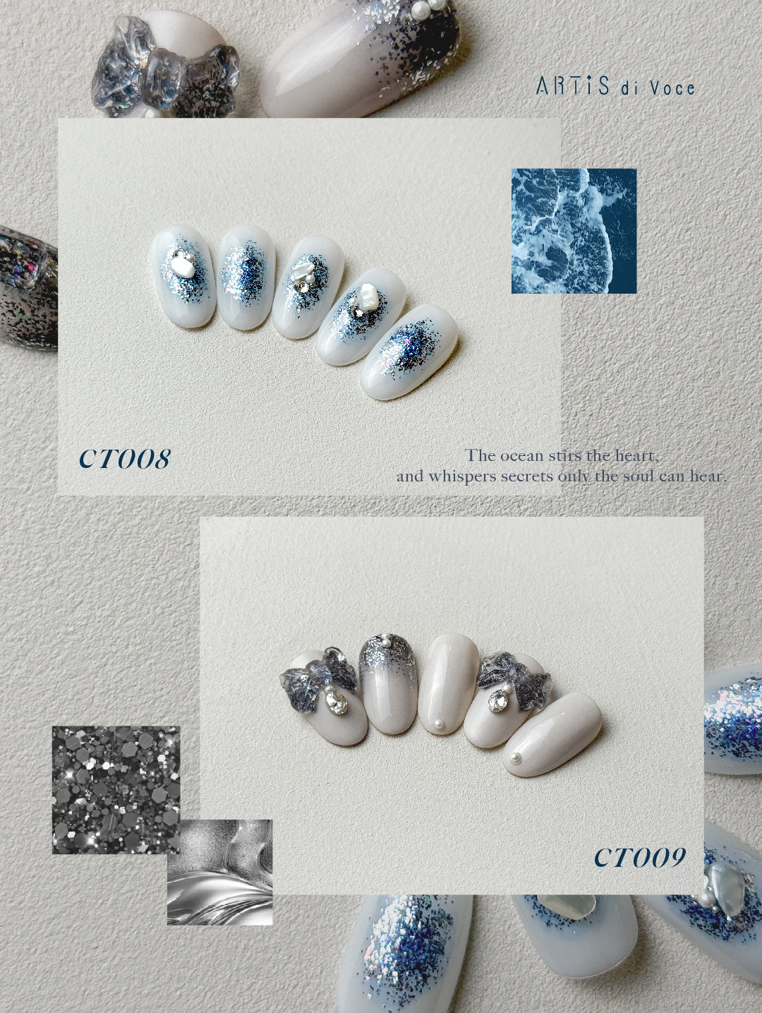 ARTiS di Voce 亮粉甲油膠8g CT006