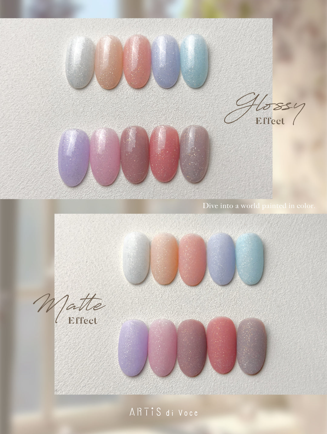 ARTiS di Voce 亮粉甲油膠8g CT024