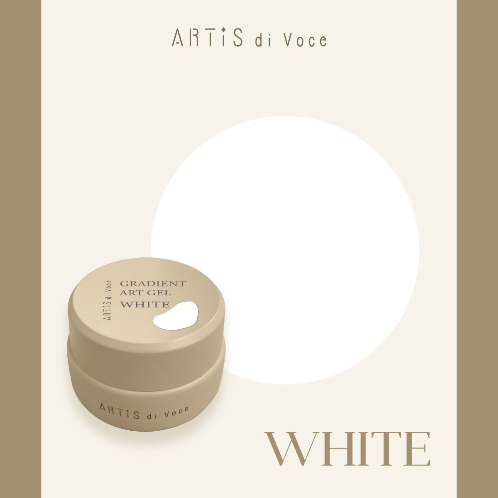 ARTiS di Voce 彩繪漸層凝膠 - 白