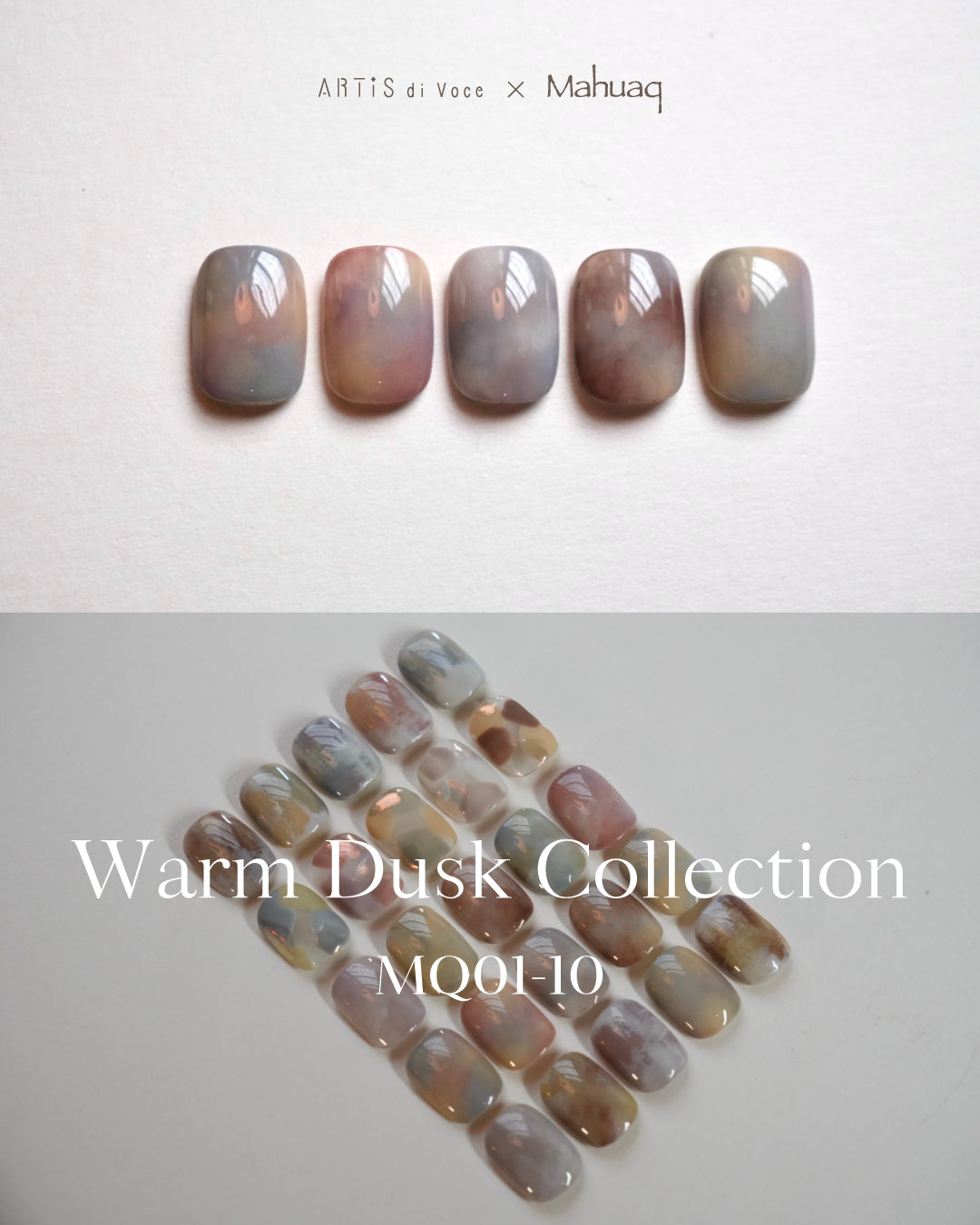 ARTiS di Voce 彩色甲油膠 MQ02