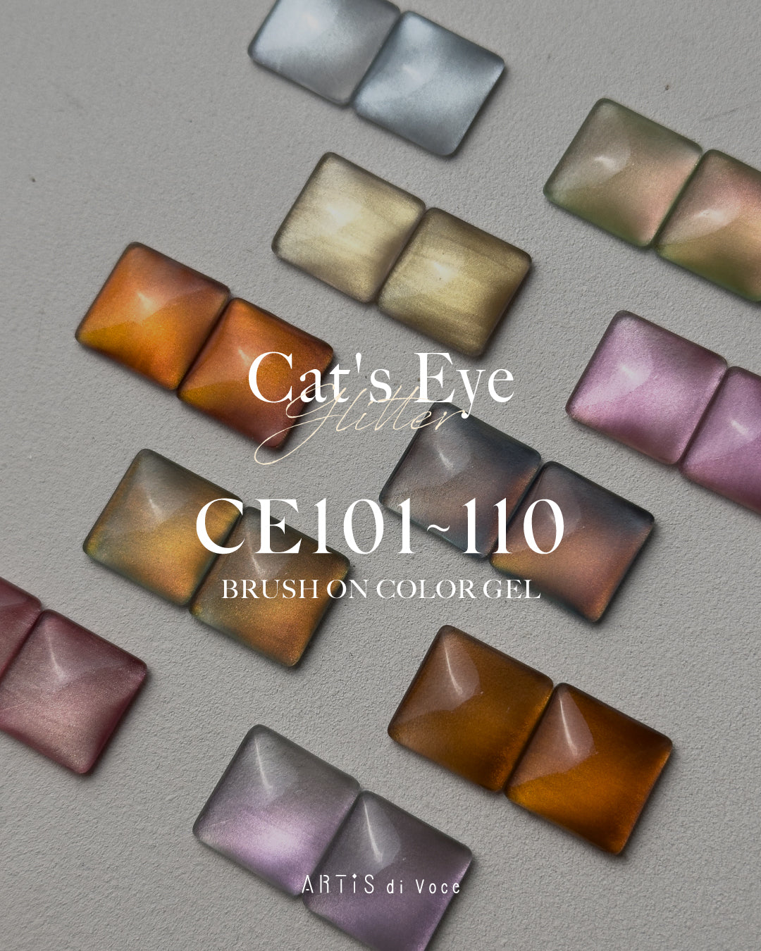 ARTiS di Voce 貓眼甲油膠8g CE102