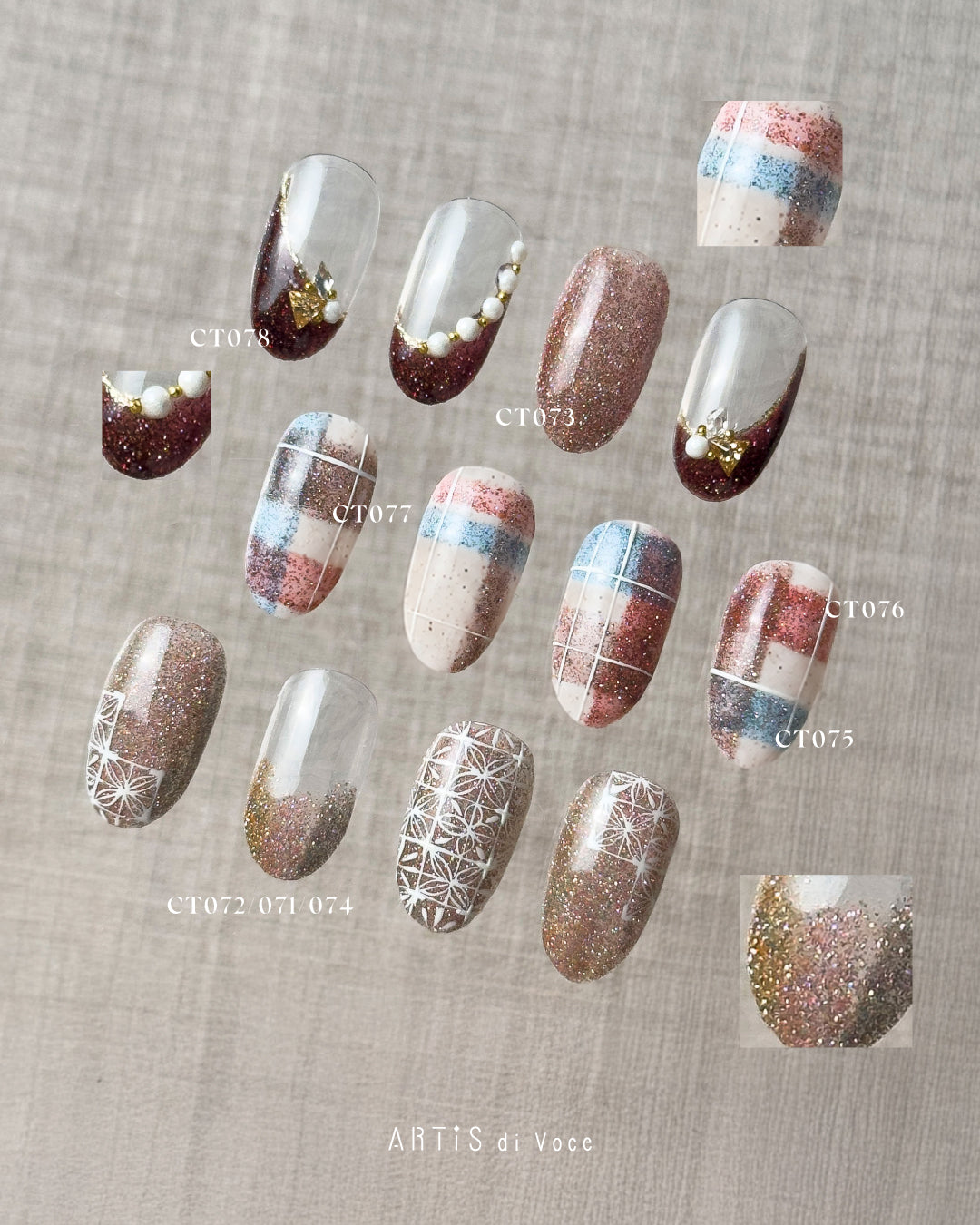 ARTiS di Voce 亮粉甲油膠8g CT074