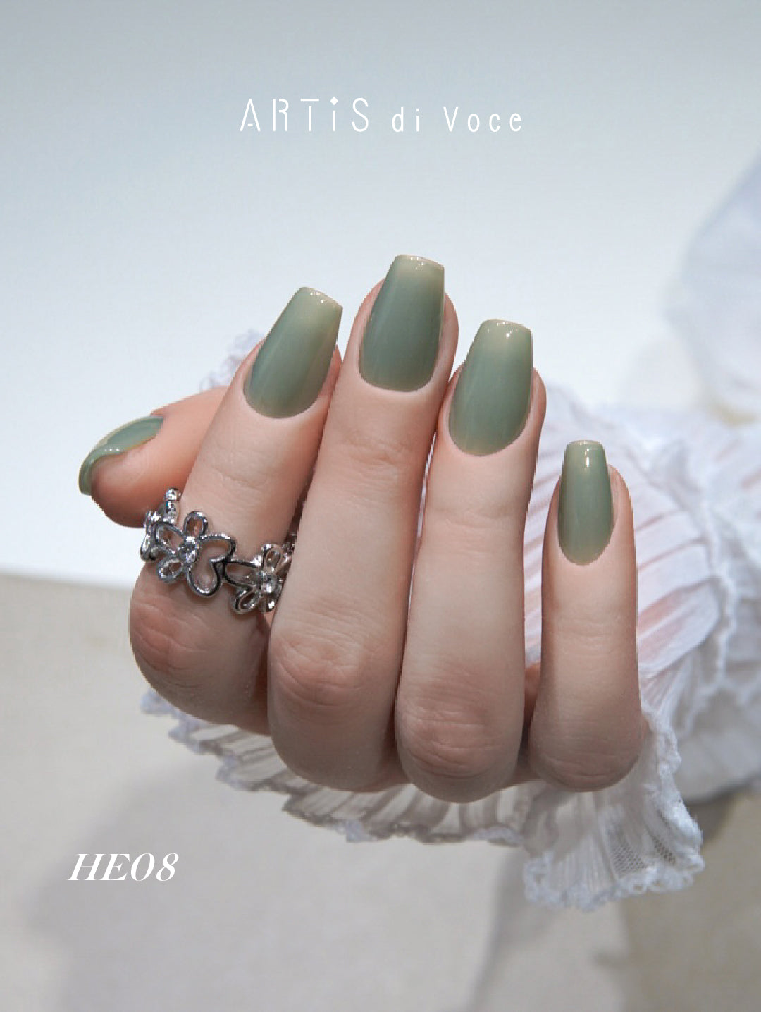 ARTiS di Voce 彩色甲油膠HE 08